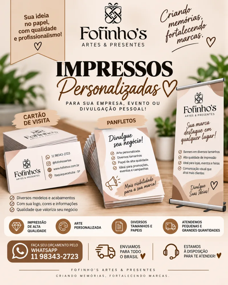 Fofinho's Artes & Presentes
