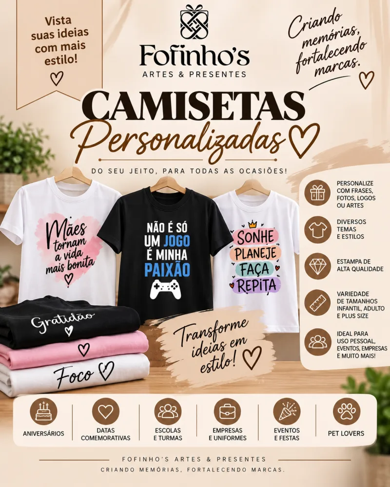 Fofinho's Artes & Presentes