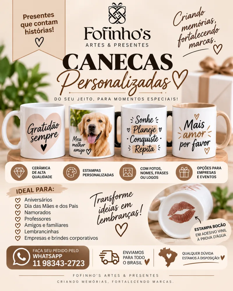 Fofinho's Artes & Presentes