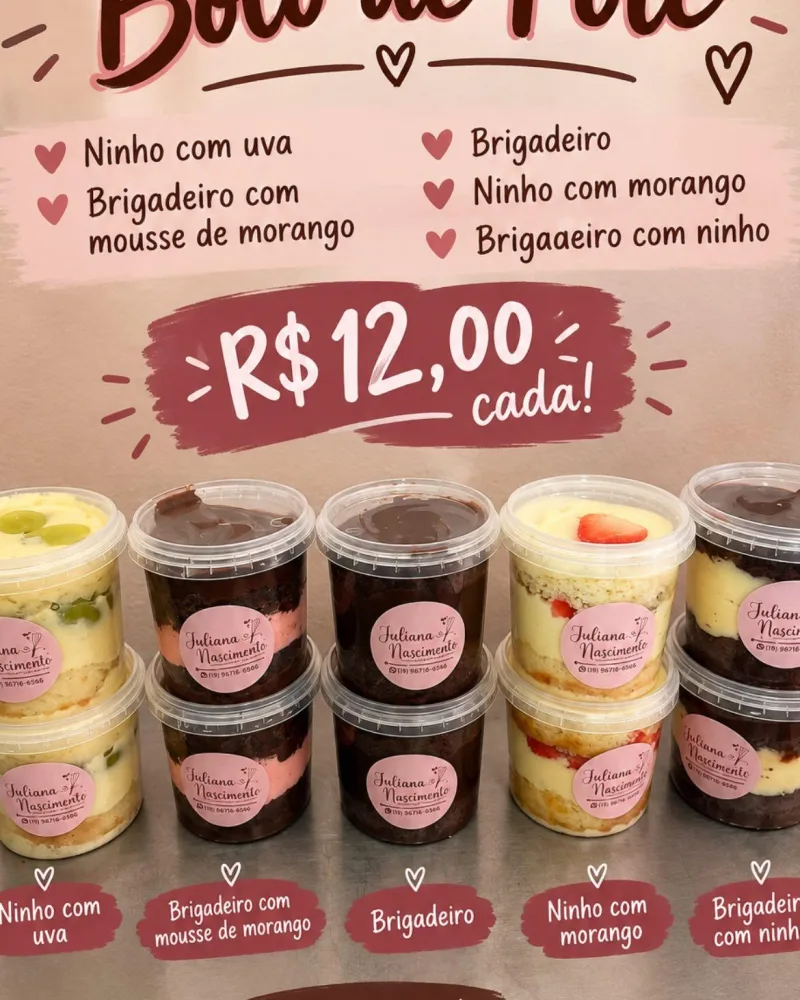 Juliana Confeitaria e Salgaderia
